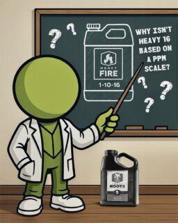 Why isn’t HEAVY 16 based off of a PPM Scale? 📝
PPM’s have long been used to gauge nutrient strength in irrigation water. While this method can still be employed, HEAVY16 utilizes a cascading delivery system with multiple nutrients that have no charge out of the bottle, and therefore won’t register on an EC or PPM meter. These neutral organic minerals have a potent nutritional value that becomes available to your plants over time. Hence, we prefer to use specific dosing increments (mL) per gallon to measure fertility versus PPM’S 🧪
You can still use the PPM/EC scale as a judgment tool when auditing your water chemistry over time. Additionally, we do recommend using such measurements when assessing the hardness of your water and efficacy of your filtration system. 🌿
#The MoreYouKnow #TeachMeHowToHEAVY #BigGrowerPreffered #HEAVY16Stacks #CascadingDelivery #OrganicAcids #NotYourAverageNutrient #HEAVY16