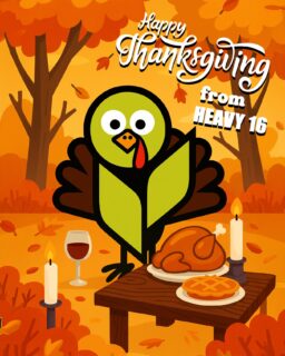 Cheers to good food, good company, and strong roots. Happy Thanksgiving from HEAVY 16! 🍂🦃