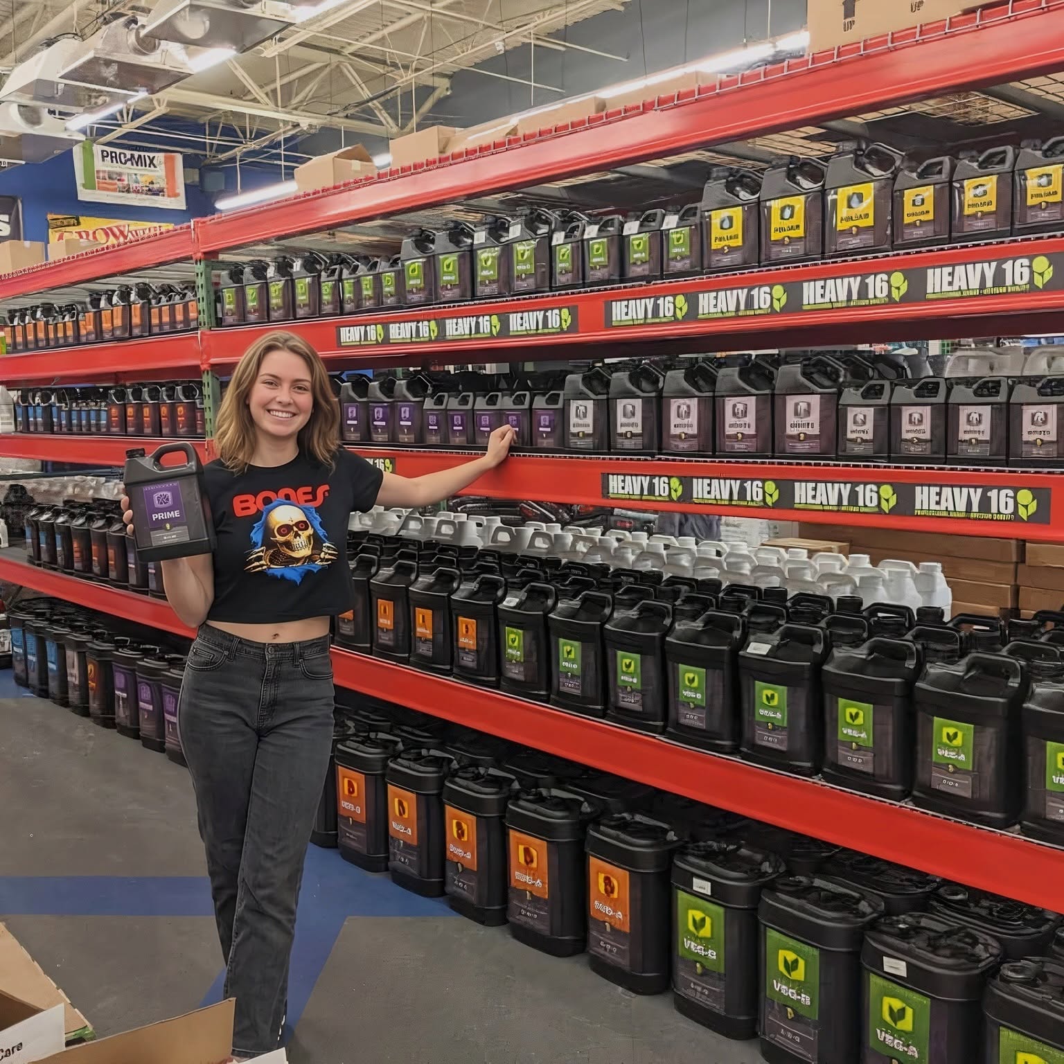 The section of the store you need to be in 😎🤙

Absolute WALL of Heavy 16 at this shop 😂 Now that’s the kind of selection we like to see, whatever size you need, they’ve got it!

Throwback shot taken at @hgswalledlake (HGS Hydro in Walled Lake, MI)

#Heavy16 #Heavy16Nutrients #GetBigGetHeavy #BigGrowerPreferred